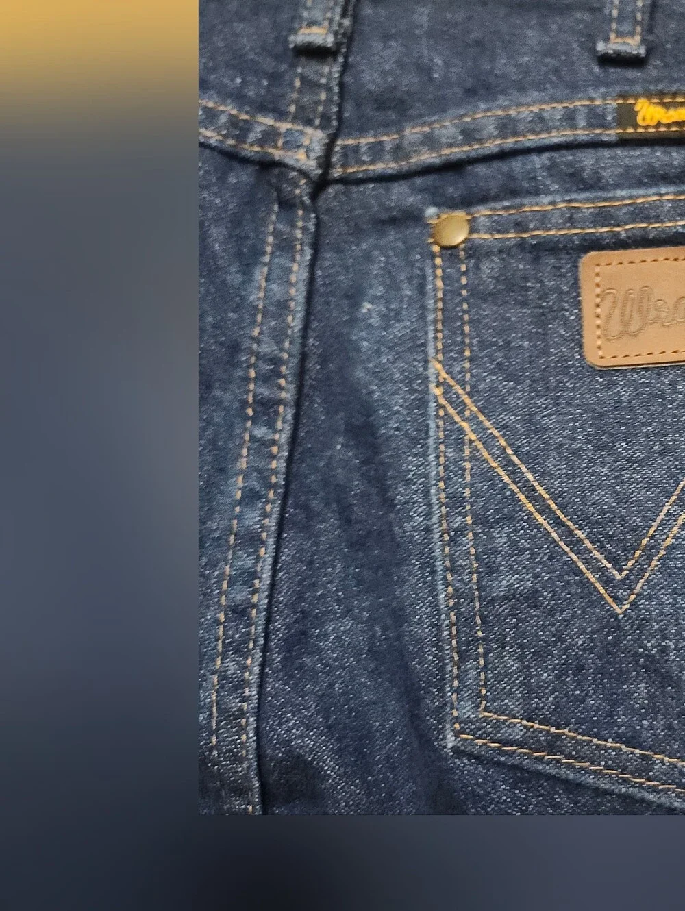 Wrangler Slim Fit Navy Blue Men's Jeans